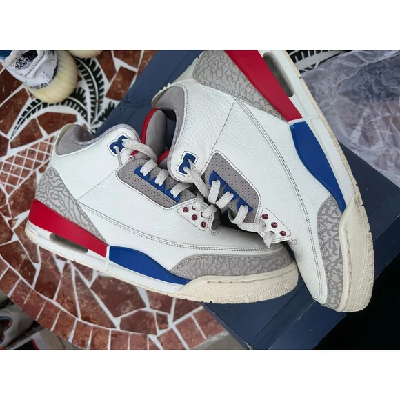 Men's Jordan Air Jordan 3 Retro international flight Size 12 - Picture 7 of 7